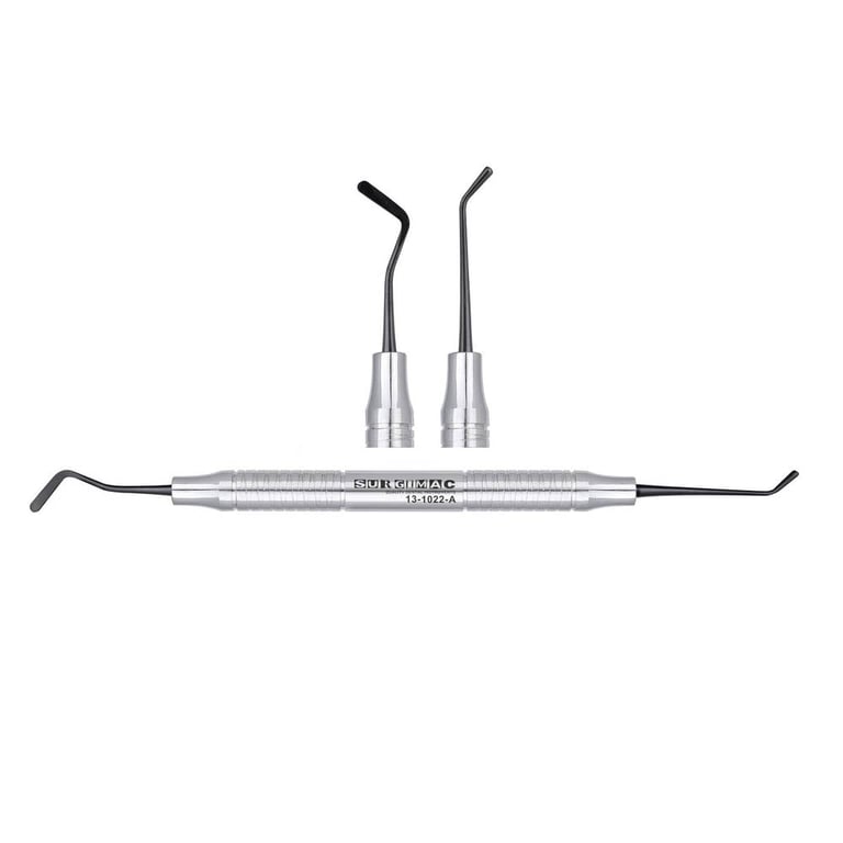 Air Series Double-Ended #2 Goldstein Flexi-Thin Composite, Black (TiN) Tips, 1/Pk. Features