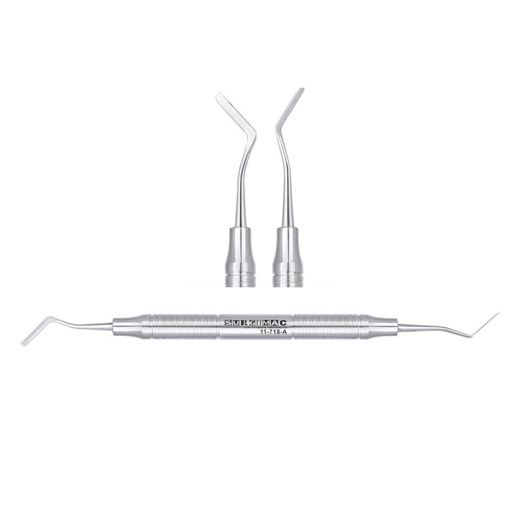 Air Series Stainless Steel Double-Ended CSI-1 Gingival Retraction Cord Packer, Serrated, 1/Pk
