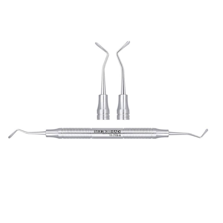 Air Series Stainless Steel Double-Ended #113 Gingival Cord Packer, Serrated, 1.8mm, 1/Pk