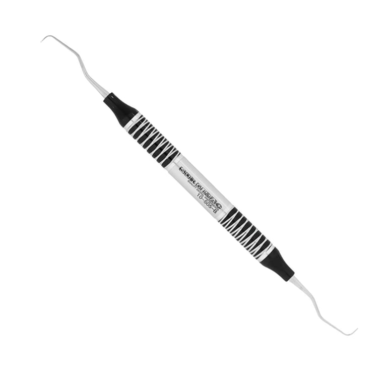 Air Series Double-ended #5/6 Gracey Curette, 3/8" Black (TiN) Handle, Stainless Steel, 1/Pk