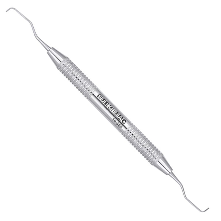 Air Series Double-ended #5/6 Gracey Curette, 3/8" Stainless Steel Ergonomic Handle, 1/Pk. Hand