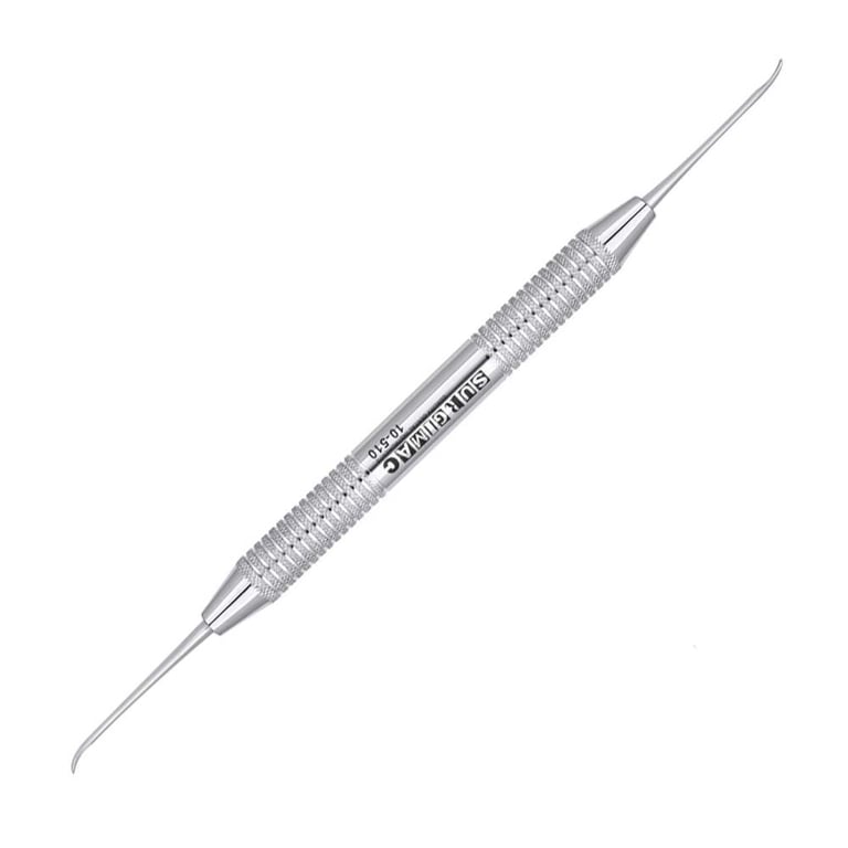 Air Series Double-Ended Stainless Steel #9 Miller Surgical Curette, 1/Pk. Designed for curettage
