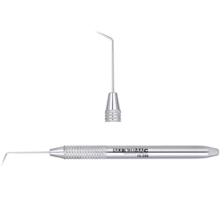 Air Series Single-Ended Stainless Steel #6L Explorer, 9mm Tip, 1/Pk. Designed to identify calculus