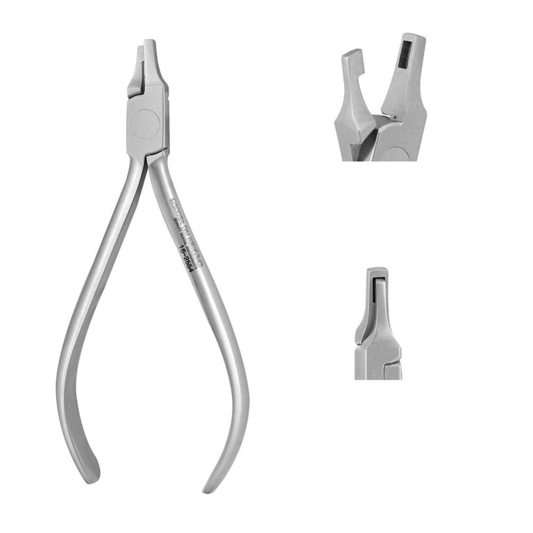 MacOrtho Vertical Plier for Clear Aligners, Stainless Steel, 1/Pk