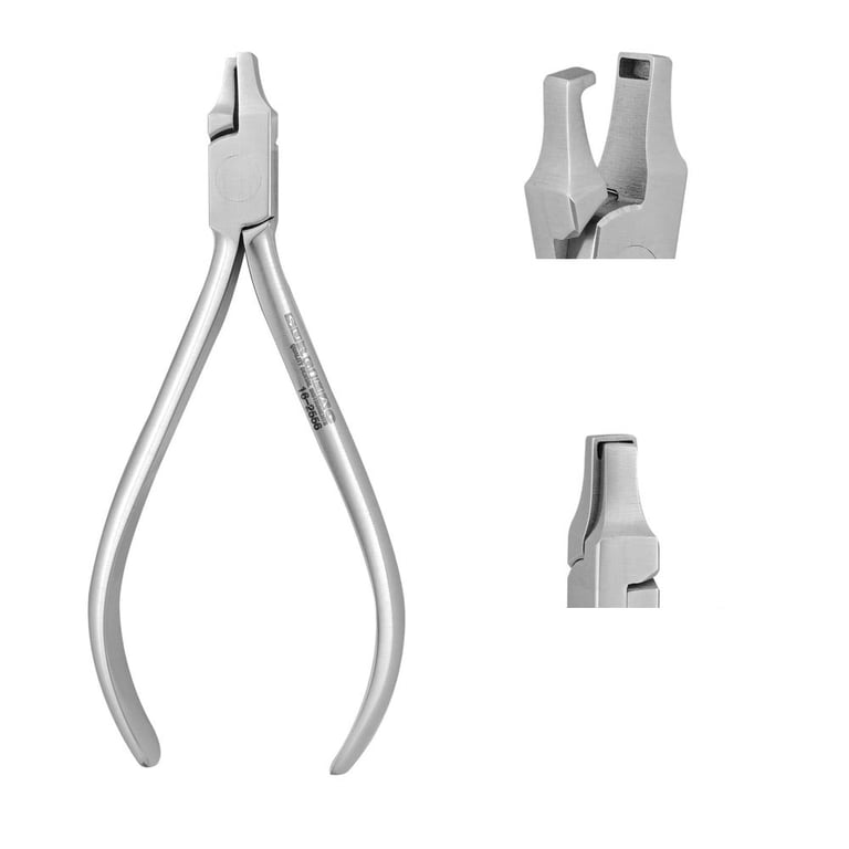 MacOrtho Horizontal Plier for Clear Aligners, Stainless Steel, 1/Pk
