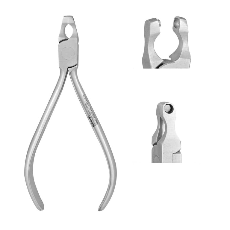 MacOrtho Spot Plier for Clear Aligners, Stainless Steel, 1/Pk