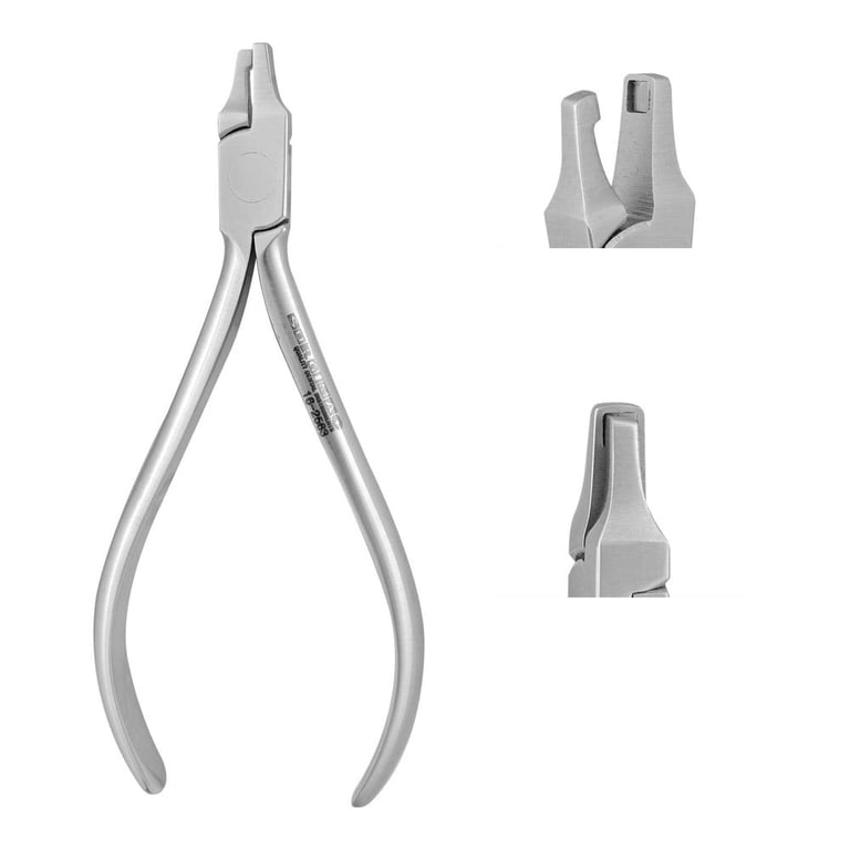 MacOrtho Clockwise Wedge Plier for Clear Aligners, Stainless Steel, 1/Pk