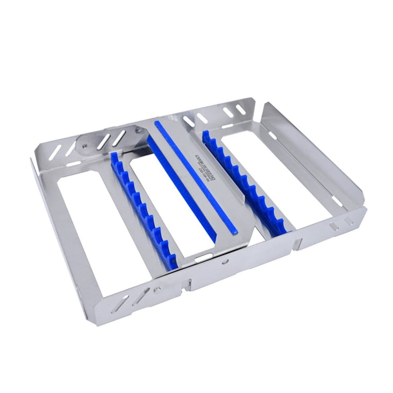 Air Series Sterilization Cassette for 10 Instruments, Open Design without Lid, 1/Pk. Helps