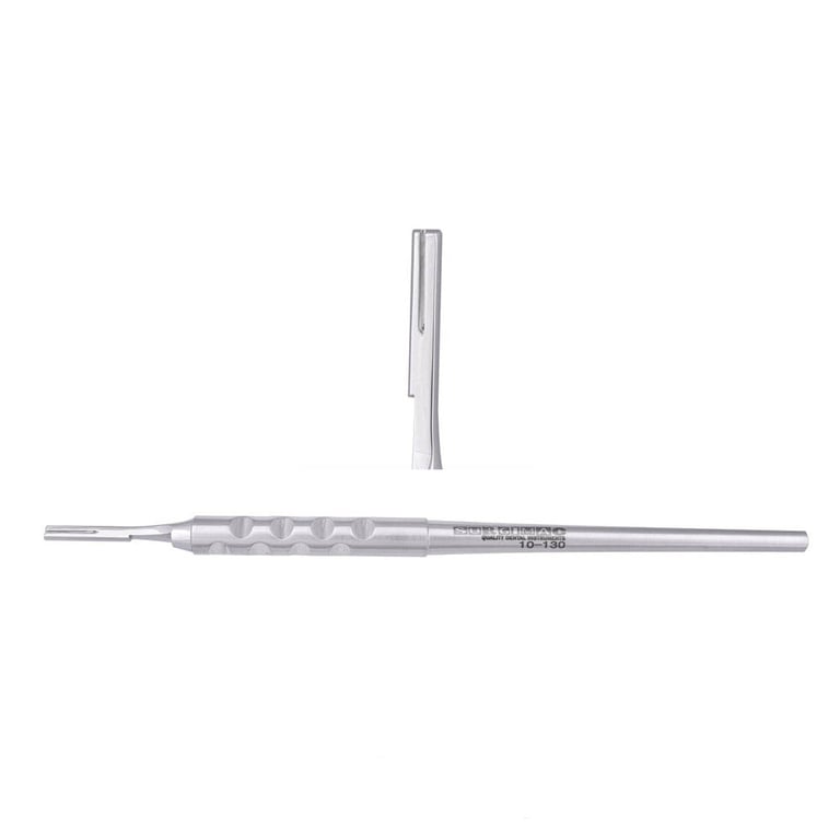 Air Series Stainless Steel #5 Round Scalpel Handle, 14.5cm, Straight, 1/Pk