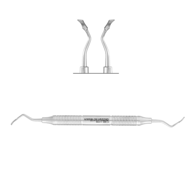 Air Series Double-ended #36/37 Rhodes Back-Action Periodontal Chisel, 1/Pk. Features