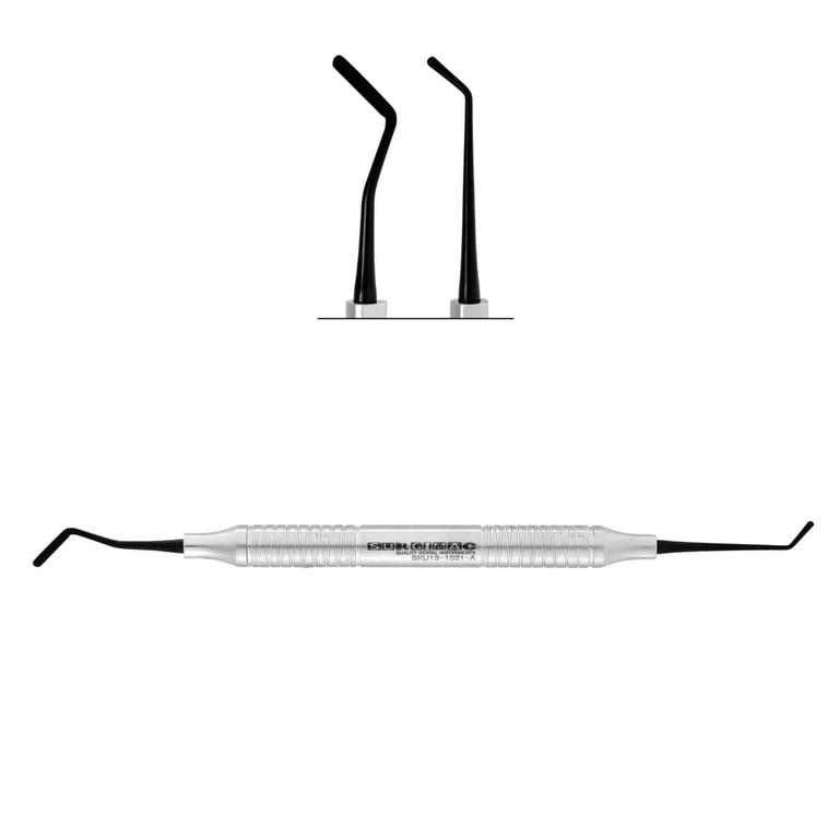 Air Series Double-Ended #1 Goldstein Flexi-Thin Composite, Black (TiN) Tips, 1/Pk. Features