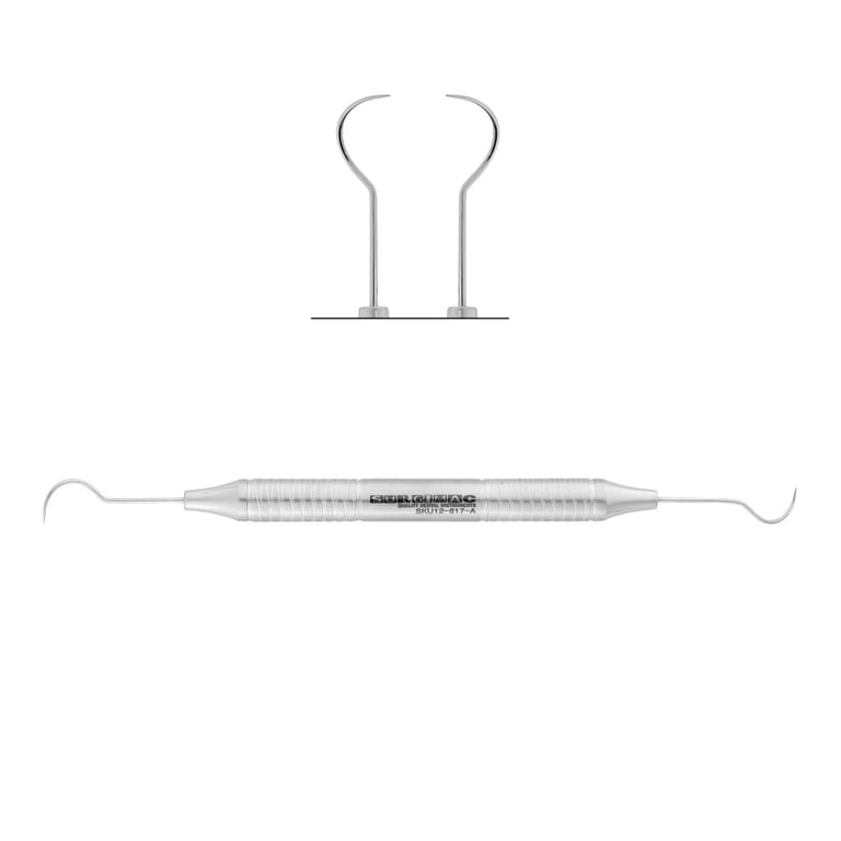 Air Series Double-Ended #3 Cowhorn Explorer, Stainless Steel, 1/Pk. Designed for detecting