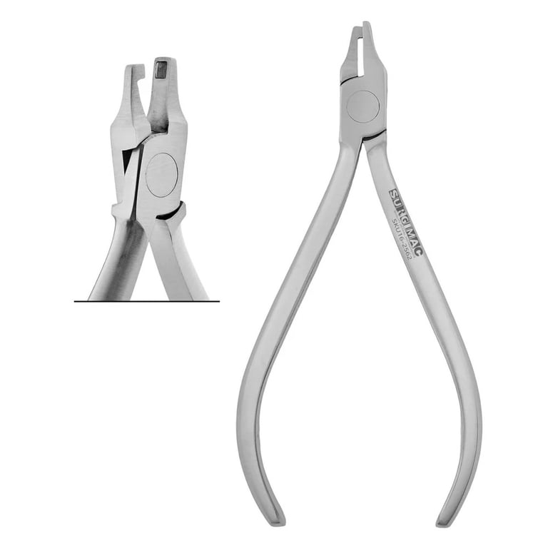 MacOrtho Counter-Clockwise Wedge Plier for Clear Aligners, Stainless Steel, 1/Pk