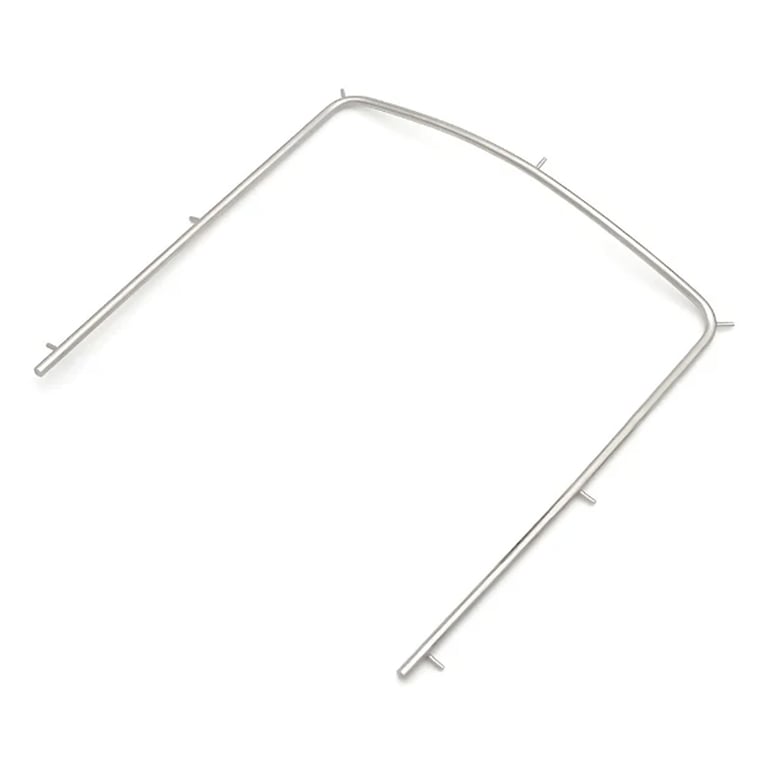 Air Series Adult Rubber Dam Frame, 6", Stainless Steel, 1/Pk. Designed to securely hold rubber