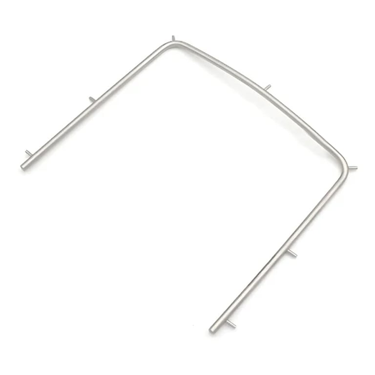 Air Series Child Rubber Dam Frame, 5", Stainless Steel, 1/Pk. Designed to securely hold rubber