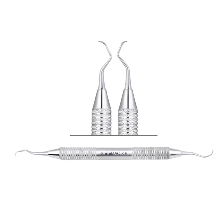 Air Series #23A HDL #2 Curette, Double Ended, 1/Pk. With a slender #23A blade and a comfortable #2