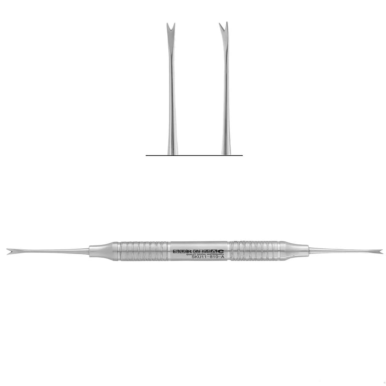 Air Series Gauze Packer, Double End, 1/Pk. Stainless steel surgical Instrument