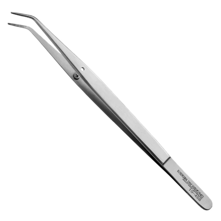 Air Series College Cotton Pliers Serrated tips 1/Pk. Stainless Steel