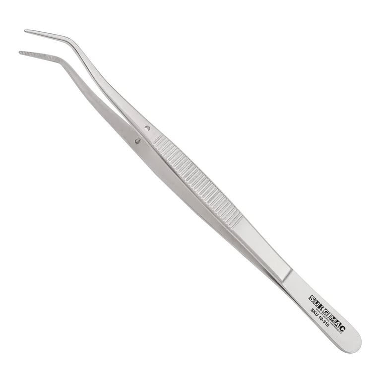 Eco Series Stainless Steel #318 Foil/Meriam Serrated Beak Dressing Pliers, 1/Pk. Designed to grip