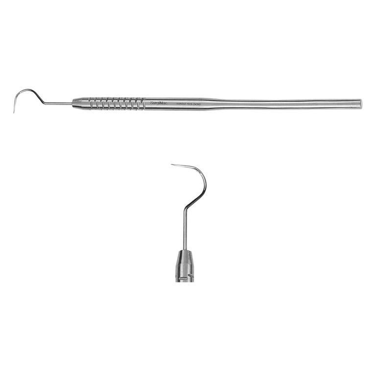 Eco Series Single-Ended #23 Shepherds Hook Explorer, 1/Pk. Designed for detecting caries