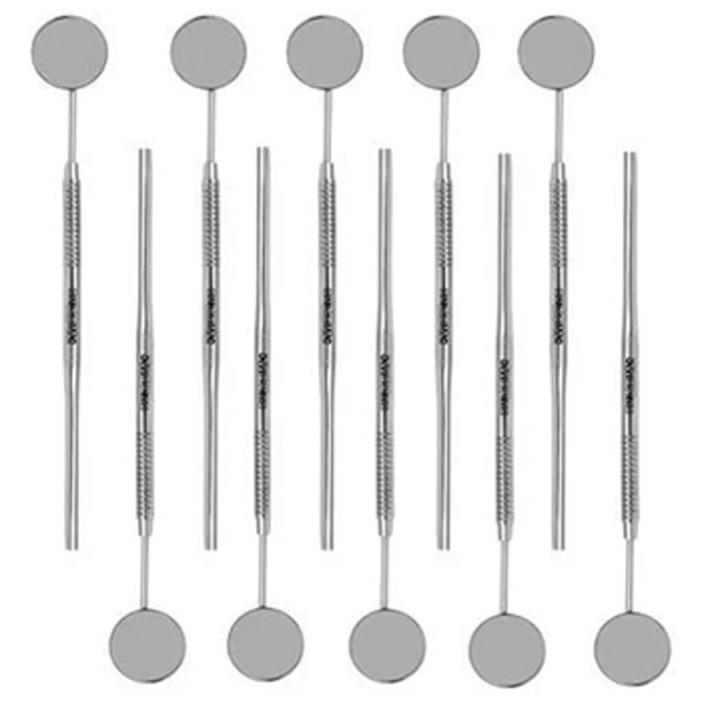 Eco Series #5 Dental Mirror, 6.5" Handle, 10/Pk. Diagnostic instrument