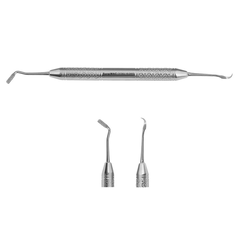 MacOrtho Stainless Steel Band Pusher/Scaler, Double-End, 1/Pk. Dual-function design for band