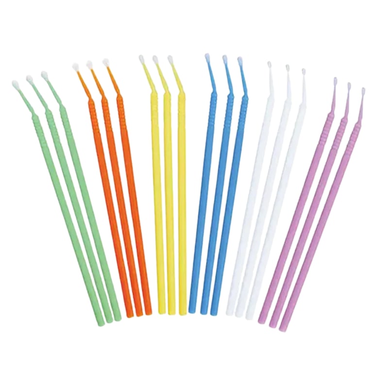 MacSafe 2.0mm Regular Micro Applicator, Assorted Colors, 400/Bx. Carries bonding agent or etchant