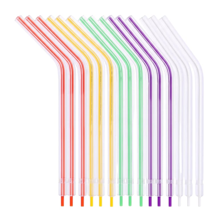 MacSafe Crystal Clear Air-Water Syringe Tip, Colored Core, 250/Bag, Case of 50. Delivers air
