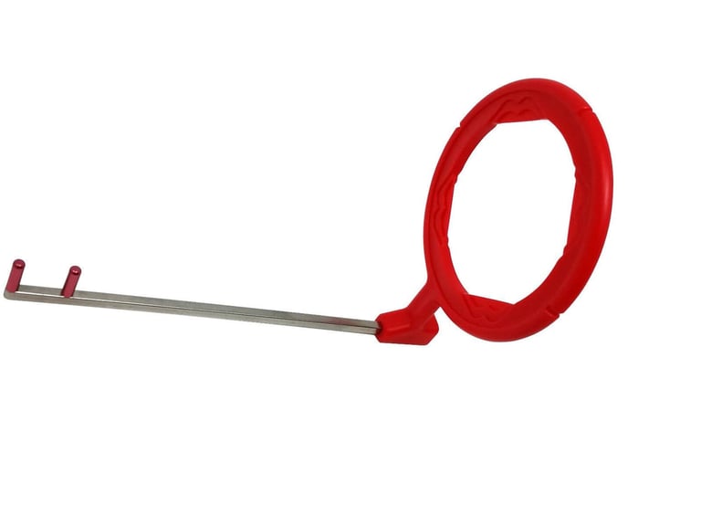 MacSafe X-Ray Bitewing Aiming Ring, Red, 1/Pk. Locates the collimator against the arm so the beam