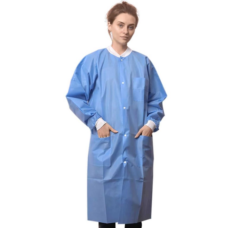 MacSafe SMS Disposable Lab Coat, Knee Length, Sma