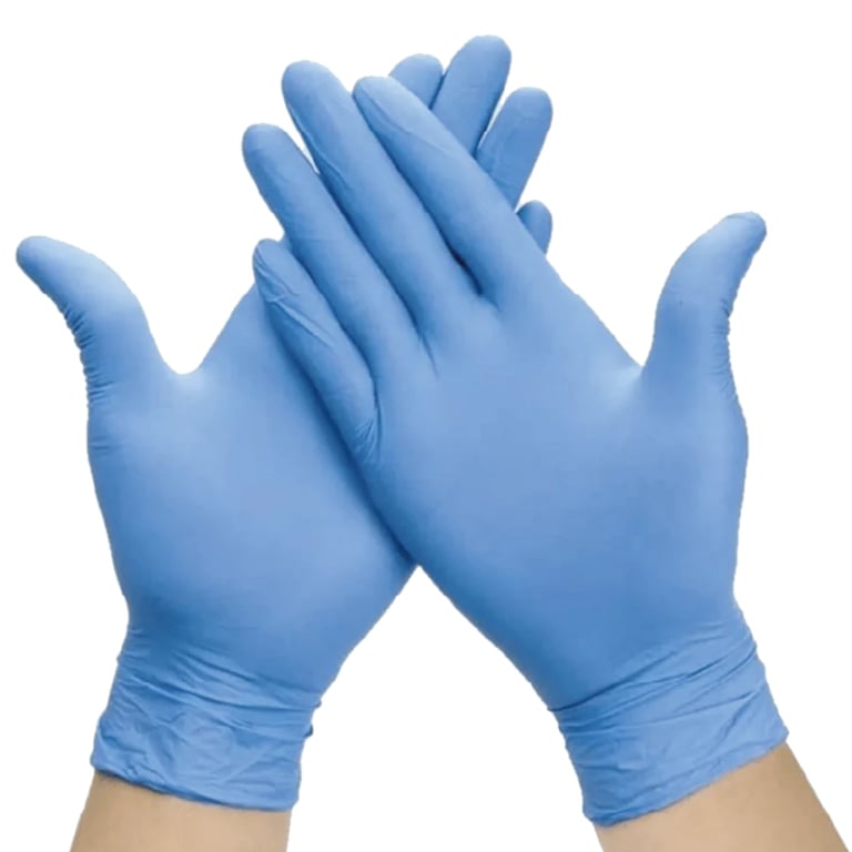 MacSoft Nitrile Powder Free Exam Gloves, Chemo Tested, Large, Blue, 2000/Pk. Designed