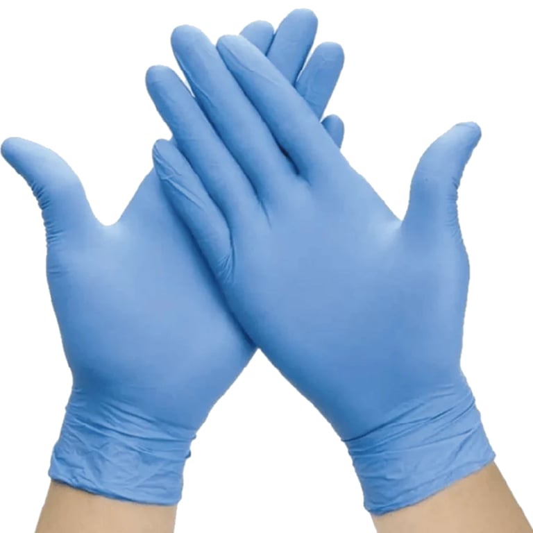 MacSoft Nitrile Powder Free Exam Gloves, Chemo Tested, Medium, Blue, 2000/Pk. Designed
