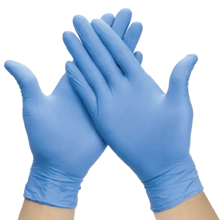 MacSoft Nitrile Powder Free Exam Gloves, Chemo Tested, Extra Small, Blue, 2000/Pk. Designed