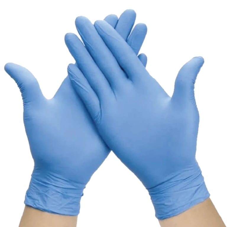 MacSoft Nitrile Powder Free Exam Gloves, Chemo Tested, Medium, Blue, 3000/Pk. Features latex-free