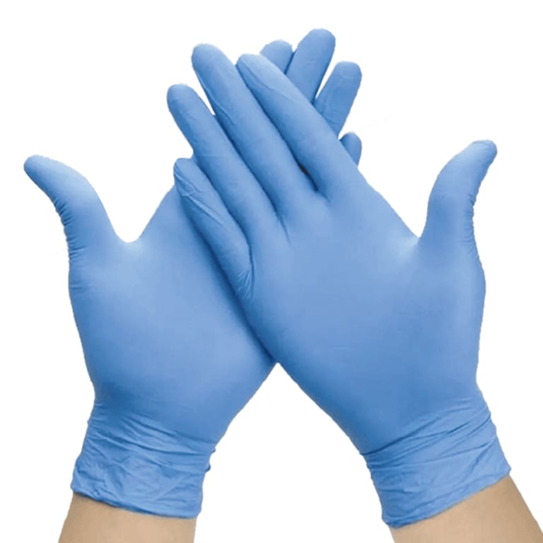 MacSoft Nitrile Powder Free Exam Gloves, X-Large, Blue, 200/Box. Provides a puncture-resistant