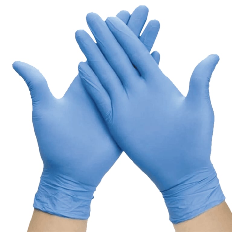 MacSoft Nitrile Exam Gloves, Chemo Tested, Blue, Extra Small, 200/Box