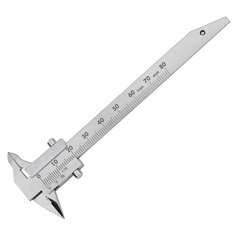 MacOrtho 3.5 - 5.0mm Stainless Steel Duck-Barren Ortho Bracket Gauge, 1/Pk. Features duck-billed