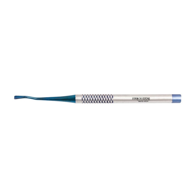 Pro Series Spade PDL 3 Luxating Elevator, Serrated Blue (TiN) Tips, 1/Pk. Designed for extractions