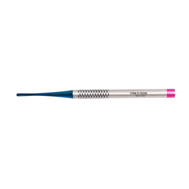 Pro Series PDL 6 Luxating Elevator, 4mm Forward Angle Curved, Serrated Blue (TiN) Tips, 1/Pk