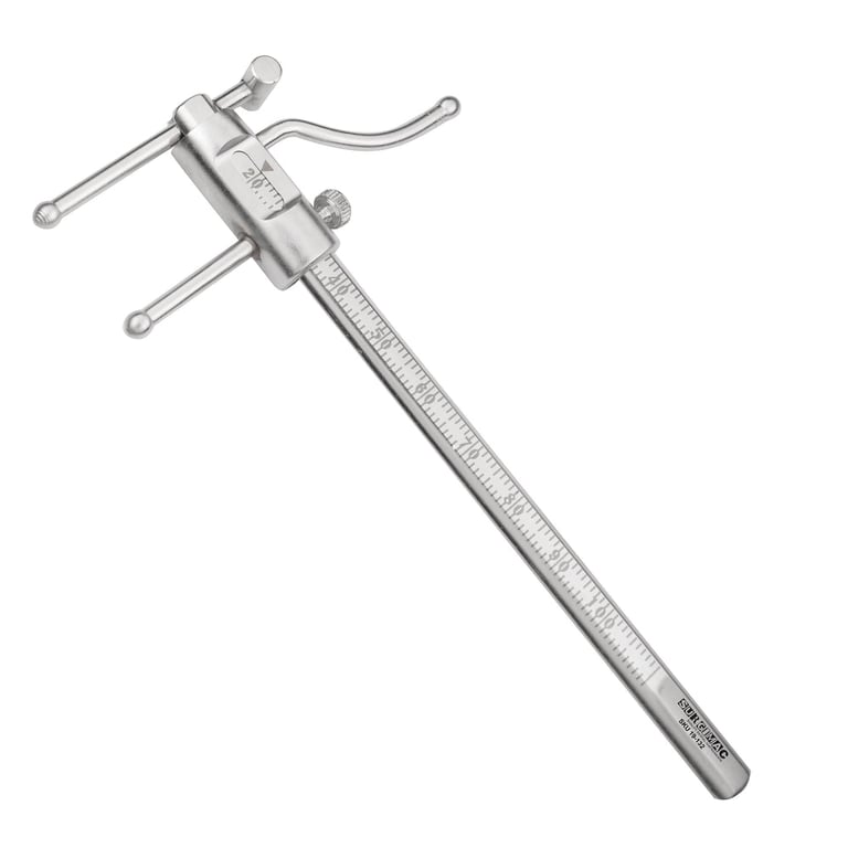 MacOrtho 20 - 150mm Stainless Steel Venus Apollo Dental Orthodontic Gauge, 1/Pk. Durable