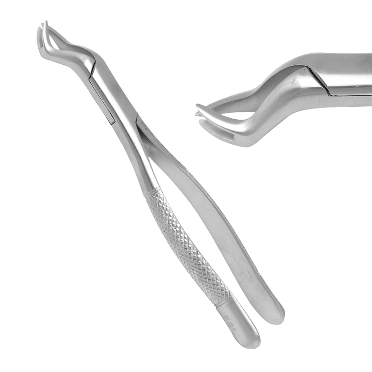 Pro Series #88L Universal Extracting Forceps for Upper Left 1st and 2nd Molars with split beak