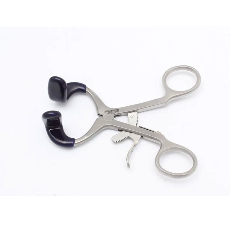 Pro Series Molt Mouth Gag, Adult, 1/Pk. Stainless Steel with silicon tips. Adjustable size