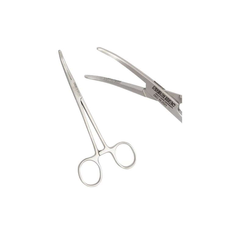 Eco Series 5.5" Curved Hemostat, 1/Pk. 420 Stainless Steel. Multipurpose Instrument used to clamp