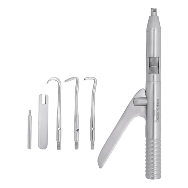 SurgiMac Automatic Crown Remover w/Three Tips 1/Pk. Comes with three tempered stainless steel tips