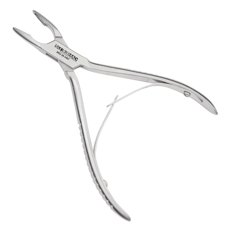 SurgiMac 5.5" Friedman Rongeur, 30-Degree Angle Jaws, 1/Pk. Ideal for end-cutting applications