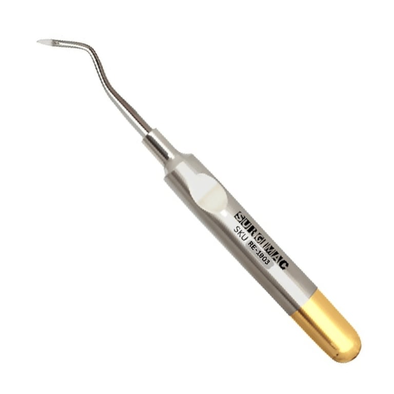 SurgiMac Root Tip Pick #2, Stainless Steel with Easy Grip Handle, 1/Pk. Delicate instruments