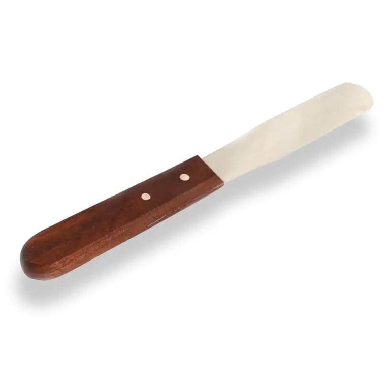 SurgiMac #8R Non-Magnetic Spatula, Stainless Steel, 1/Pk. Designed for mixing materials
