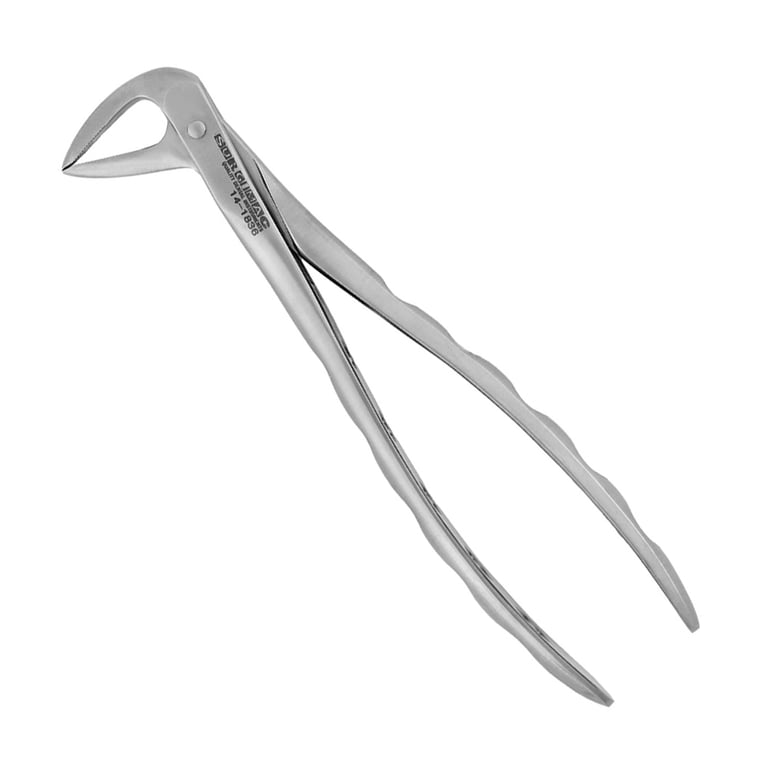 SurgiMac #74N Extracting Forceps with Serrated tips for Lower Incisor, Canine, Premolar and Root