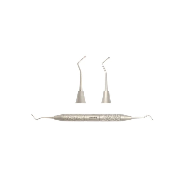 SurgiMac #17 Spoon Excavator, Double Ended, Round Hollow Handle, 1/Pk