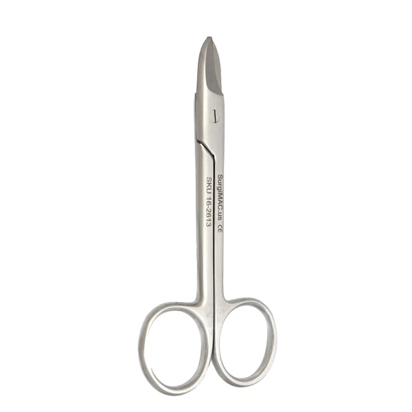 SurgiMac Crown Scissors, Beebee, Pointed/Pointed, Straight, 1/Pk. High Quality surgical stainless